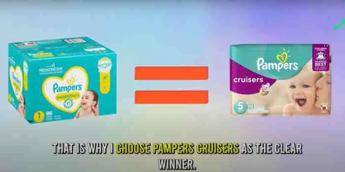  difference between pampers swaddlers and cruisers